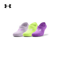 安德玛官方UA Ultra Lo男女运动袜子—3双装Under Armour1351784 多色568 S