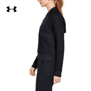 安德玛官方UA Move Light女子运动夹克Under Armour1328828 黑色001 L