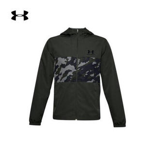 安德玛官方UA Sportstyle SI男子运动防护夹克Under Armour1357140 绿色310 XL