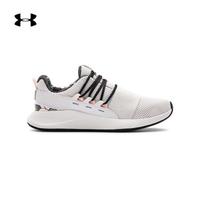 安德玛官方UA Charged女子运动印花休闲鞋Under Armour3023483 白色100 36.5
