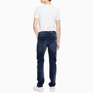 CK JEANS 2020春夏款男装时尚中腰直筒牛仔裤CKJ025J314722 1BJ-蓝色 29/32