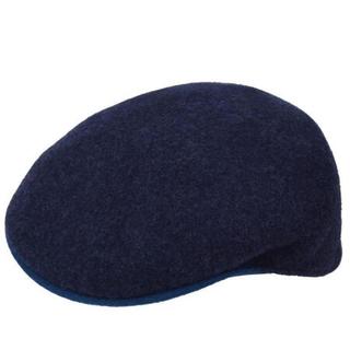 Kangol袋鼠504男帽鸭舌帽前进帽纯色秋冬帽K3248HT-1 Navy/Deep L