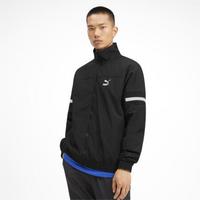 Puma彪马男外套拉链立领纯色休闲运动服595310 Puma Black L