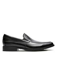 Clarks其乐正装鞋商务休闲鞋低帮套脚皮鞋男鞋26110312 Black Leather 11M