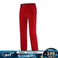 Running river奔流极限 新款春装女式户外保暖防风软壳裤新品P7513N 红色179 S/36