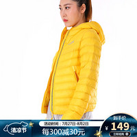 Running river奔流女士轻薄棉服户外骑行登山滑雪中层衣外套L4352N 黄色	120 S