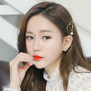 KRISTEN JUDI 925银针花朵耳环 镀玫瑰金色