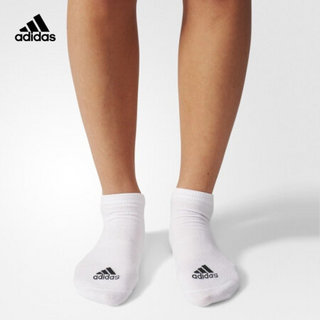 阿迪达斯官网 adidas 训练 男女 低跟袜子 白 AA2314 AA2314 3942