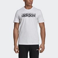 阿迪达斯官网 adidas 男装运动型格圆领套头短袖T恤DX2129 如图 2XL