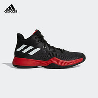 阿迪达斯官网 adidas Mad Bounce男鞋团队篮球运动鞋CQ0490 1号黑色/碳黑/亮白 43(265mm)