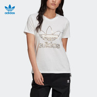 阿迪达斯官网 adidas 三叶草 TEE 女装运动短袖T恤GK1715 如图 36