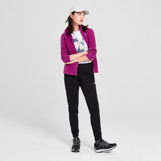 【经典款】TheNorthFace北面2020春季舒适抓绒上衣女户外|4NFI ZDN/紫色 L