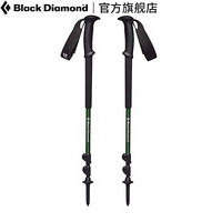 Black Diamond/黑钻/BD  20新款户外登山杖三节可伸缩徒步健走手杖 112227 绿