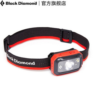 Black Diamond/黑钻/BD 350流明20新款可充电露营夜跑骑行LED头灯 620651 辛烷红 00