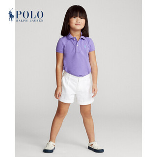 Ralph Lauren/拉夫劳伦女童 2020年夏季网布Polo衫33725 500-紫色 4