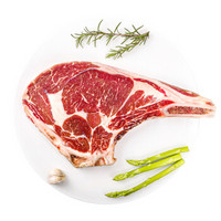 悦典 澳洲进口牛肉 原切战斧牛排套餐 300g/套（1片） 生鲜牛肉 *3件