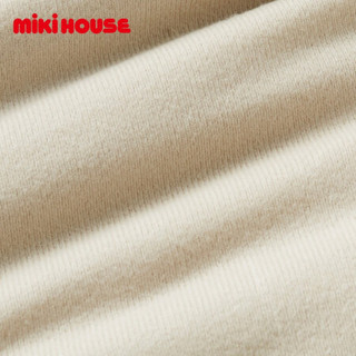 MIKIHOUSE2020新款童装男女儿童长裤锦纶牛津面料加绒保暖休闲裤子13-3213-973 浅驼色 90