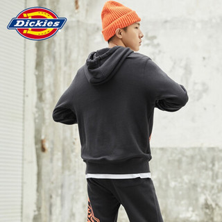 Dickies卫衣 20秋季 连帽长袖卫衣男 前身超大Dickies Logo印花 潮牌卫衣男 DK007030 黑色 XXL