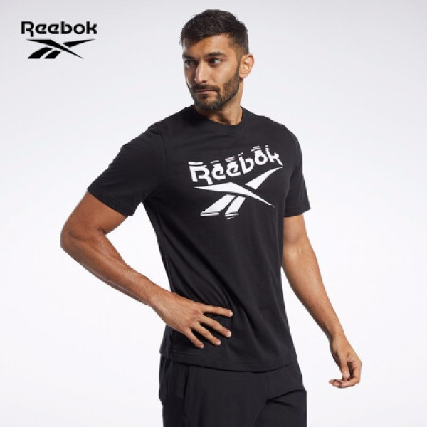 商品reebok锐步男子运动训练短袖t恤gs brandedcrewtee夏季新款fk6030