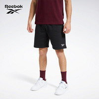 Reebok锐步 运动经典CL F VECTOR SHORT男子夏季短裤五分裤 FT7304_黑色 A/S