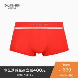 CK UNDERWEAR2020春夏款男装 撞色色带透气内裤NB2294 CB6-橘色 XL