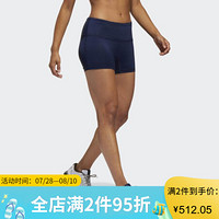 ADidas阿迪达斯女士运动短裤透气速干休闲短裤CD9594 Collegiate Navy L