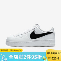 耐克Nike Air Force 1 ’07 Premium 2男子板鞋AT4143 White/Black 10