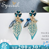 SPECIALS925银耳针无耳洞耳夹森系气质耳环耳饰耳钉耳扣女耳坠礼物撒哈拉的橄榄树2020新 耳夹