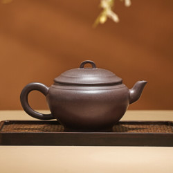 京东京造 福往者福来—宜兴紫砂壶功夫茶壶「满福壶」15x8x10.5cm 紫泥 容量260ml