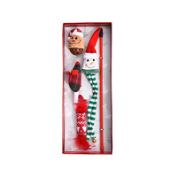 波奇网伊丽圣诞猫咪玩具套餐 雪人套装