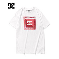 DCSHOECOUSA/DC 男夏季潮圆领棉宽松短袖T恤5126J810 白色WBB0 M
