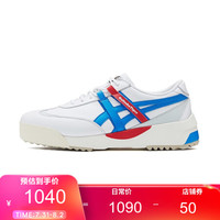 Onitsuka Tiger鬼塚虎运动休闲鞋男女鞋厚底老爹鞋DELEGATION EX 白色 38