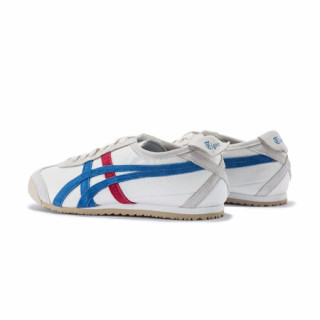 Onitsuka Tiger鬼塚虎休闲鞋男女复古小白鞋 MEXICO 66 TH2J4L-0142 白色/蓝色 38