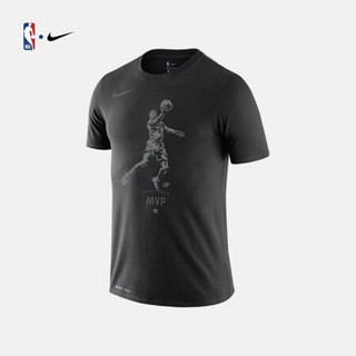 NBA-Nike 雷霆队 威斯布鲁克 MVP 男子 运动短袖T恤 BV1527-010 图片色 M