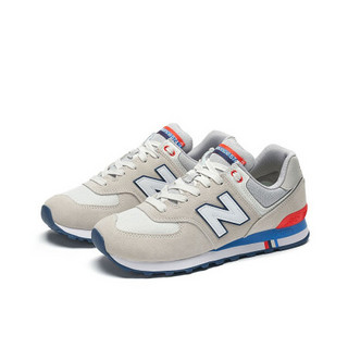 New Balance NB官方2020新款中性款574系列ML574NCR复古休闲鞋 云雾灰 ML574NCR 40