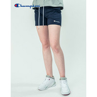 Champion冠军经典款WOMENS BASIC小C LOGO 抽绳短裤女 藏青色 M