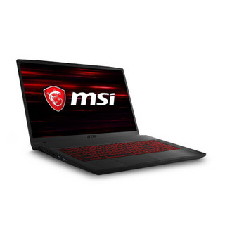 MSI 微星 侠客 GF63 15.6英寸 游戏本 黑色(酷睿i5-10200H、GTX 1650 Max-Q 4G、8GB、256GB SSD+1TB HDD、1080P、IPS、144Hz、10SCSR)