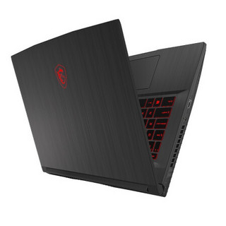 MSI 微星 GF63 15.6英寸 游戏本 黑色(酷睿i5-10200H、RTX 1650Max-Q 、16GB、512GB SSD、1080P、IPS、144Hz）