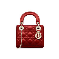 Dior 迪奥 Lady Dior系列 女士迷你手袋 M0505OWCB_M323 红色