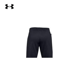 安德玛官方UA Armour男子抓绒运动长裤Under Armour1357121 黑色001 3XL