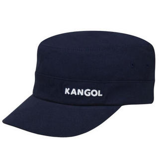 KANGOL帽子男帽女帽鸭舌帽军帽平顶帽9720BC包税-1 Navy S/M