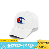 Champion冠军男款棒球帽遮阳logo棉质简约休闲H1049 White ONE SIZE