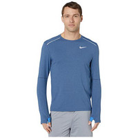 Nike/耐克男运动长袖T恤吸湿排汗Dri-FIT柔软舒适9230602 橙色 L