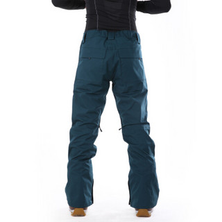 Running river奔流极限 防风防水透气专业款男式单板滑雪裤O7506N薄 绿色575 S/46