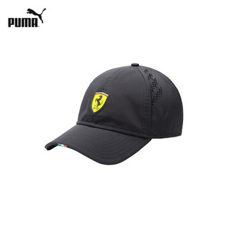 PUMA彪马官方 鸭舌帽 Scuderia Ferrari Force 021201 黑色 02 S/M