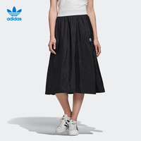 adidas 阿迪达斯 三叶草正品2021新款 SKIRT 女子休闲半身裙FM1757