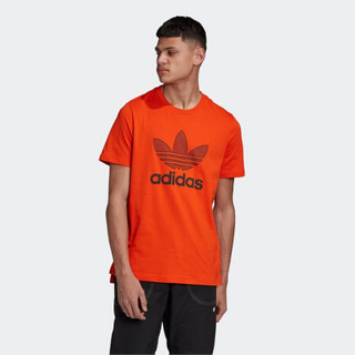 阿迪达斯官网 adidas 三叶草 WARMUP TEE 男装运动短袖T恤GK0645 如图 M