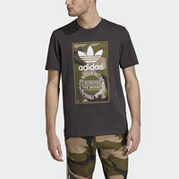 阿迪达斯官方 adidas 三叶草 CAMO TEE 男子短袖上衣DV2060 如图 XS