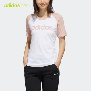 阿迪达斯官网adidas neo W ESNTL R T 2 女装运动短袖T恤FP7880 如图 L