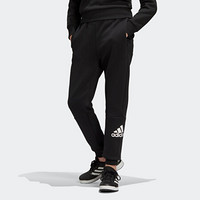 阿迪达斯官网 adidas YB ID KNIT PANT 大童装训练针织长裤ED6393 黑色/白 140CM